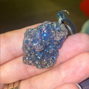 Durzzy raw stone necklace